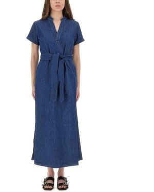 A.P.C. "Annelie" Dress-Donna - Blu