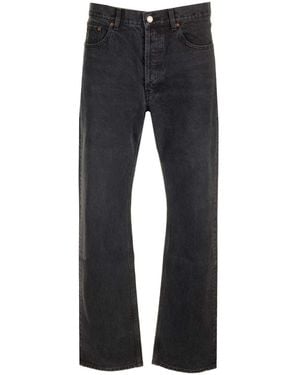 Saint Laurent Straight-Leg Jeans - Blue