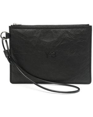 Y-3 Clutch Bags - Black