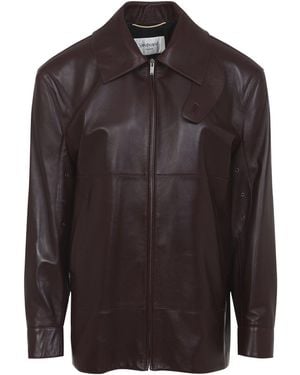 Saint Laurent Bomber Jackets - Brown