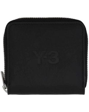 Y-3 Leather Wallets & Pures - Black