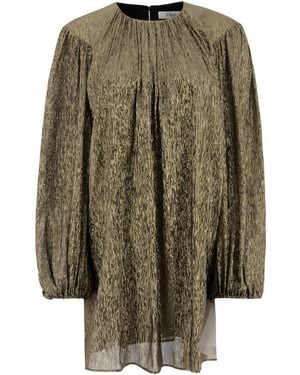 Chloé Elegant Silk Blend Mini Dress For - Green