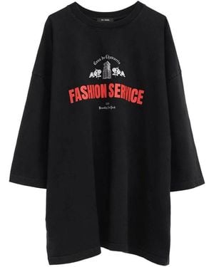 Willy Chavarria Cotton T Shirts - Black