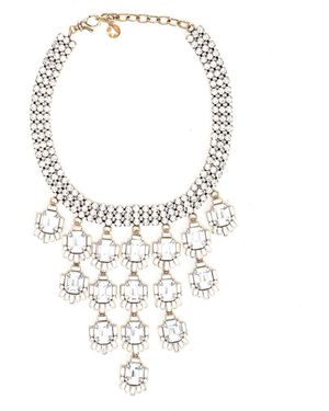 Golden Goose Necklace - White