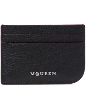 McQueen Wallets & Card Holders Nero-Uomo - Bianco
