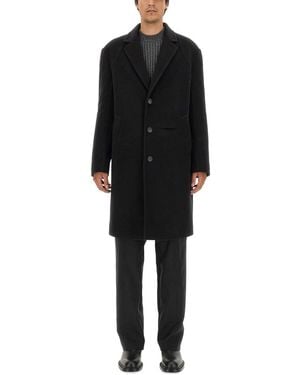 McQueen Single-Breasted Jacket It) - Black
