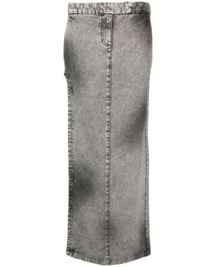 ALESSANDRO VIGILANTE Cotton Skirts - Grey