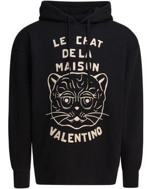 Valentino Sweatshirts Nero-Uomo - Blu