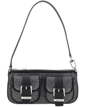 Michael Kors Zoe Clutch Bag Small - Black