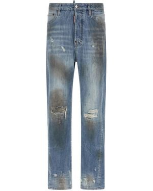 DSquared² 'Loose Twisted' Jeans - Blue