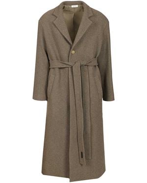 Fear Of God Relaxed Coat Coats - Natural