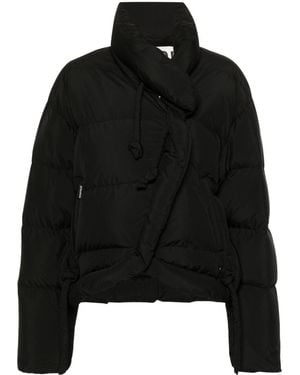 OTTOLINGER Asymmetric Short Down Jacket - Black