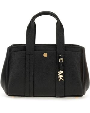 Michael Kors Leather "Romee" Bag - Black