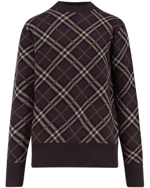 Burberry Gregory Wool And Cashmere Jumper - Black