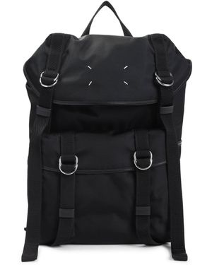 Maison Margiela High Tech Medium Backpack-Uomo - Nero