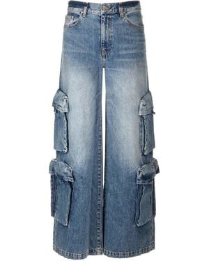 Amiri Baggy Cargo Jeans - Blue
