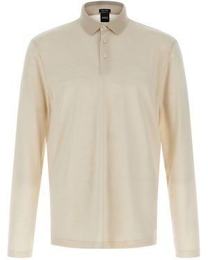 BOSS H-Pado 110 Polo-Uomo - Bianco