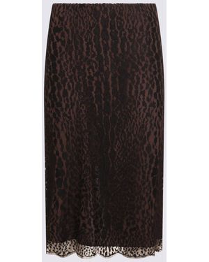 Tom Ford Gonna Leopardata - Marrone