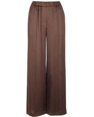 Loewe Silk Pyjama Trousers Brown