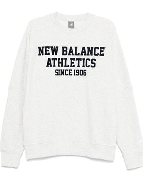 New Balance Sweaters - White