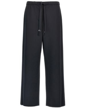 Max Mara Argenta Pantaloni Blu-Donna