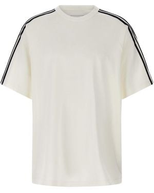 Y-3 'Y-3 Short Sleeve Tee 3-Stripes' T-Shirt - White