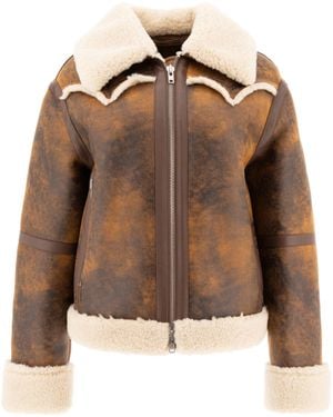 Stand Studio Giacca Lessie" - Brown