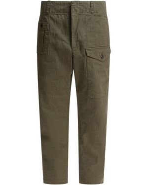 Human Made Cargo Trousers Verde-Uomo