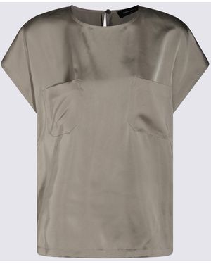 Fabiana Filippi Top Argilla - Grey