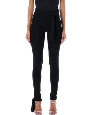 パンツ MSGM Woman Pants Black 3841MDP14257127 99 Pants and shorts for women: casual, fashion - MSGM Official