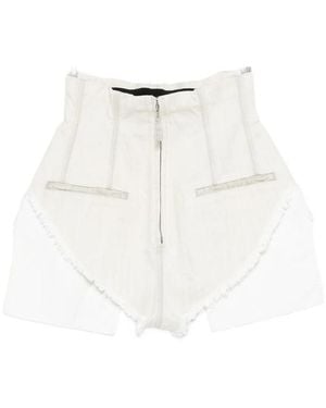 Rick Owens Shorts - White