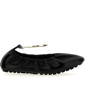 Fendi Filo Flat Shoes - Black