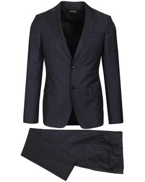 ZEGNA Abito Dresses - Blue