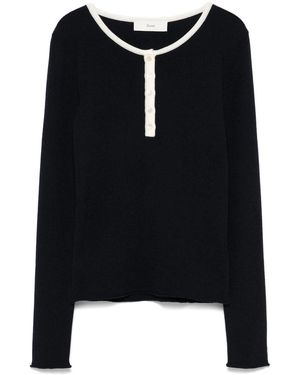 DUNST Blue Sweaters - Black