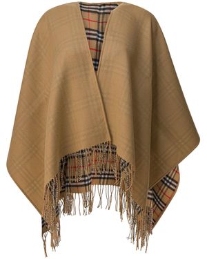 ポンチョ・ケープ Burberry A:ST MED CH BANDANA CAPE:164786:A2021 Burberry A:St Med Ch Bandana Cape:164786:A2021 Coats | Lyst UK