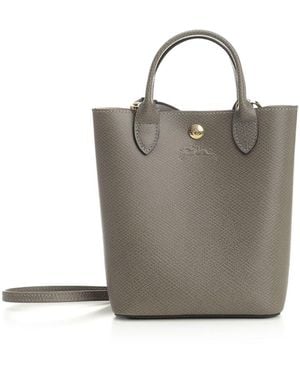 Longchamp Shopping Bag Xs Épure Handbags Grey