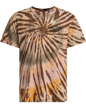 GALLERY DEPT. Miami T-Shirts Marrone-Uomo - Bianco