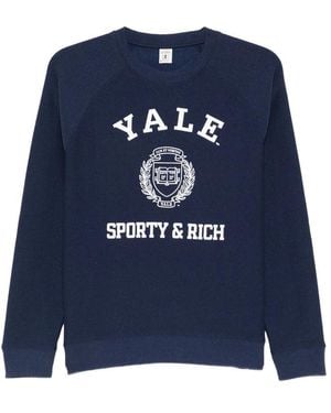 Sporty & Rich Sweaters Blue