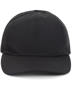 Canali Logo Polyester Hat-Uomo - Nero