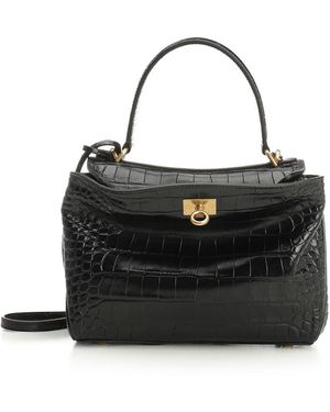 Balenciaga Rodeo Handbags Black