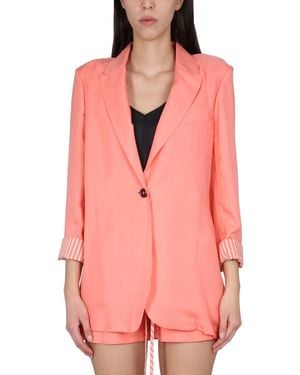 Alysi Twill Jacket - Pink