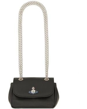 Vivienne Westwood Borsa Con Catena Small - White