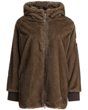 ROTATE BIRGER CHRISTENSEN Flower Mesh Maxi Dress - Brown