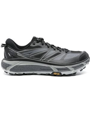 Hoka One One Black Grey Trainers