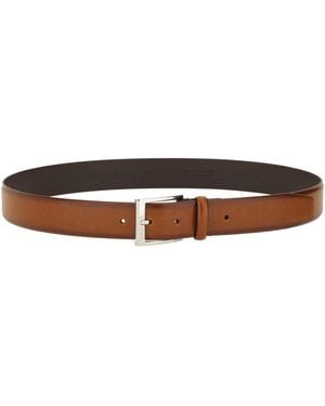 BOSS Leather Belt - Brown
