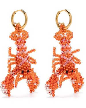 Amori Mori Earrings - Orange