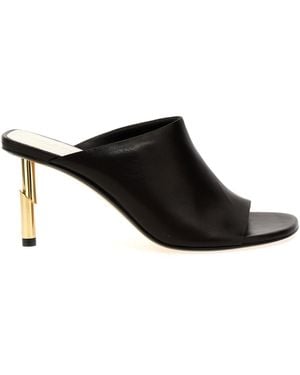 Lanvin 'Sequence' Mules - Black