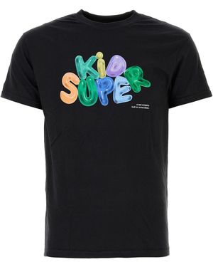 Kidsuper Cotton T-Shirt - Black