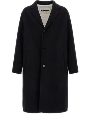 Jil Sander Coats & Jackets in Black for Men | Lyst