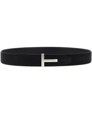 Tom Ford T Cinture Nero-Uomo